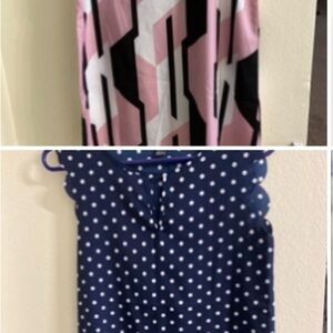 Geometric and Polka Dot Dresses